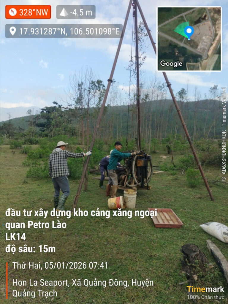 Dự án Khảo sát Địa hình – Công trình Hạ tầng