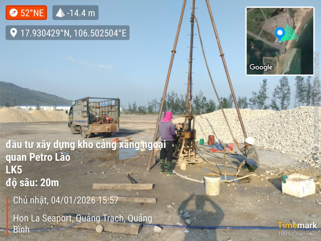 Dự án Khảo sát Địa hình – Công trình Hạ tầng