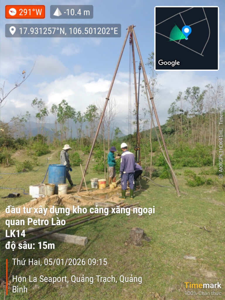 Dự án Khảo sát Địa hình – Công trình Hạ tầng