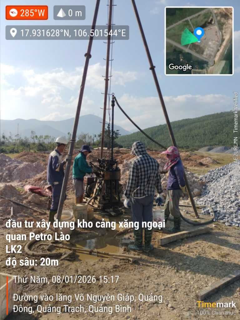 Dự án Thí nghiệm Địa chất – Phân tích Mẫu đất